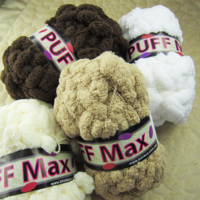 Single-Strand 100% Polyester Chenille Pompom Pearl Bobo Ball Fancy Yarn pour Bébé Couvertures et Décorations
