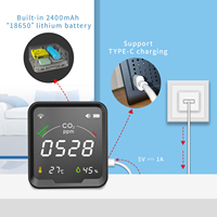 Détecteur de dioxyde de carbone NDIR Portable intelligent PTH-9CW, moniteur de capteur de compteur de Co2