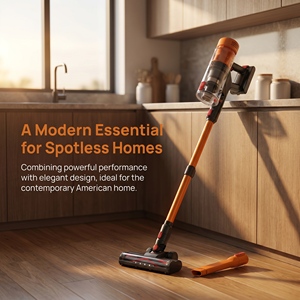 QV20 <b>Handheld</b> Battery-Powered <b>Vacuum</b> Cleaner 400W Brushless Motor HEPA Filter 1.2L Dust Capacity Portable for Household Use - Product Image 5