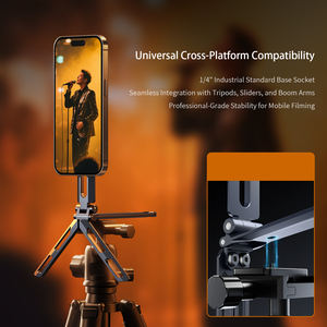 Boneruy E06 Suporte Do Telefone Magnético 360 Rotação Ajustável Sucção Magnética para Iphone 15 Pro Max Selfie Vara Dobrável Portátil - Product Image 4