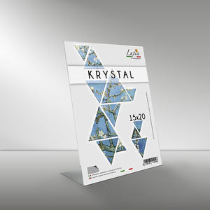 Cornice Fotografica Verticale in Plexiglass Trasparente 15x20cm - Product Image 1