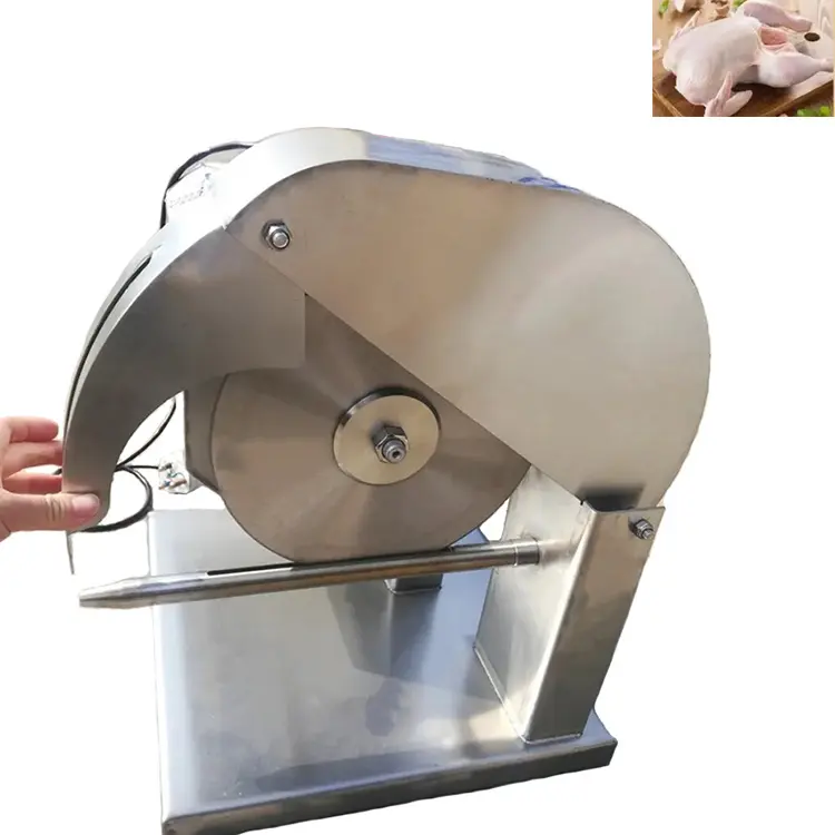 Acier inoxydable 220V/380V Volaille Poulet Coupe Scie Électrique Poulet Viande Scie Machine De Découpe