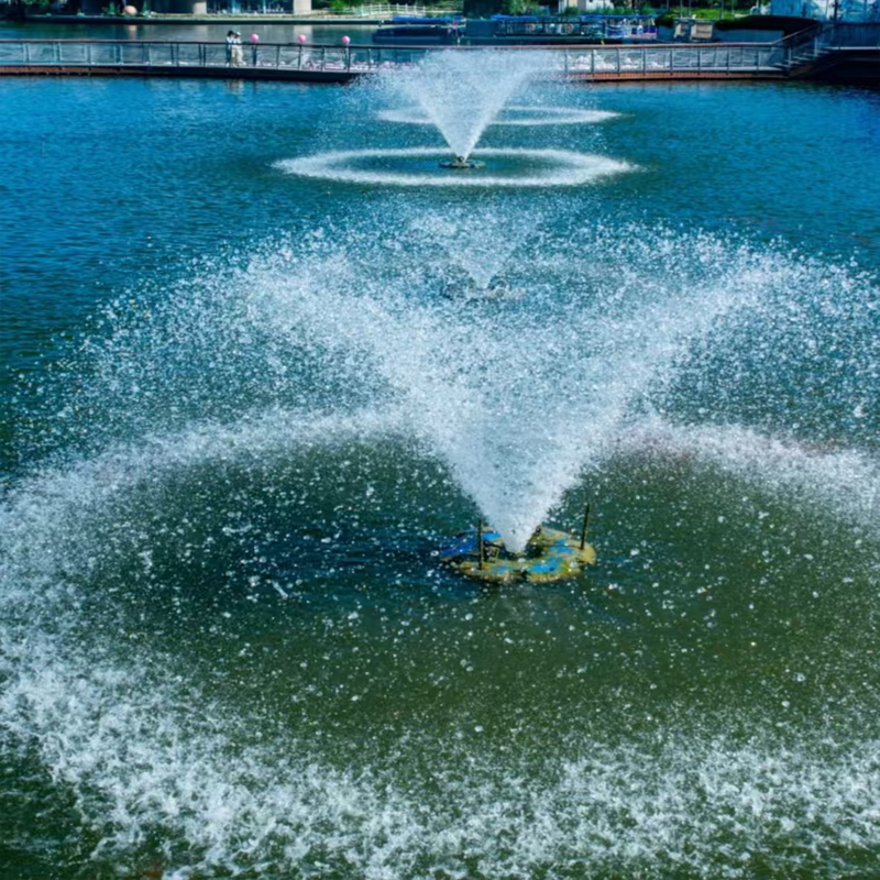 fontaine flottante