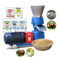 Nouvelle presse à granulés de bois et d'aliments en alliage haute productivité, tension personnalisée, pelletiseur domestique avec garantie d'un an