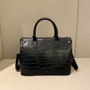 กระเป๋าถือผู้หญิงลายเรขาคณิตสำหรับฤดูใบไม้ร่วงและฤดูหนาว  วัสดุ PU ทนทาน ปิดด้วยซิป พกพาสะดวก พร้อมลายปัก - Product Image 4