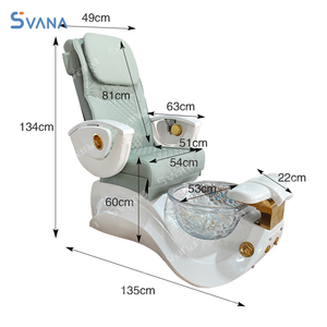 เก้าอี้ทำเล็บเท้าสปาไร้ท่อสุดหรูไม่มีท่อประปา - Product Image 3