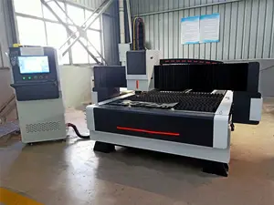 Vendita diretta in fabbrica con macchina da taglio laser in metallo cnc in fibra di buona qualità