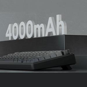 คีย์บอร์ดเกมมิ่งแบบกลไก F75 RGB ปรับแต่งได้ รูปแบบ 75% ปุ่มสลักด้านข้าง แบบ Gasket Mounted 80 ปุ่ม คีย์แคป PBT ไล่เฉดสี - Product Image 4