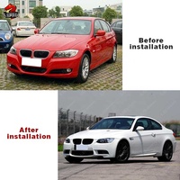 Kit de carrosserie pour BMW Série 3 E92 Coupé M3 Style PP Matériau Pare-chocs Avant Arrière Jupes Latérales Kit de carrosserie pour BMW Série 3 E92
