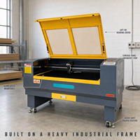 Découpeuse laser CO2 à refroidissement par air KSOAR 300W pour cadre photo, bois, contreplaqué, pierre, verre, machine de découpe CNC 1300x900mm