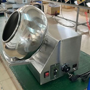 Machine à enrober les noix de chocolat de type <span class=keywords><strong>Selmi</strong></span>, machine automatique pour enrober les amandes, les cacahuètes, les dattes, les fruits secs - Product Image 2