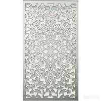 Matrices de découpe en métal en alliage d'aluminium DIY, forme carrée, motif floral, pour scrapbooking, décoration de fêtes, plaqué argent