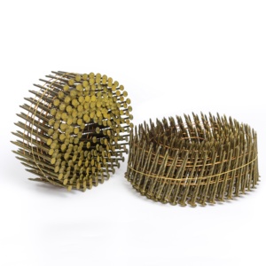 Clavos en rollo electrogalvanizados para palets de madera, 3.0mm x 1 1/4'', para techos, 15 grados, en rollo, para el mercado estadounidense. - Product Image 3