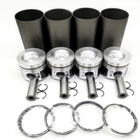 Kit Perbaikan Mesin Overhaul Piston Crankshaft Oil Seal Gasket Silinder D04 D04FD-TAA D04FR D04EG D04FD untuk Mitsubishi