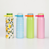 Vaso Térmico Portátil de Acero Inoxidable de Grado Superior, Libre de BPA, de 24 oz, con Aislamiento al Vacío, para Viajes, Deportes y Escuela, con Pajita