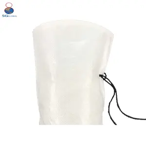 Plastic Bag Manufacturer 100new Material Plastic 25kg 50kg PP Woven Bag Waste Polypropylene Bags Construction 50kg Custom Plastic Sand Bag Black Color