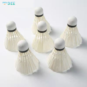 SeeMore高速训练12包羽毛球鹅毛羽毛球室内室外稳定羽毛球 - Product Image 2