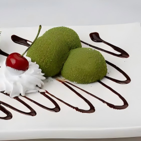 Mochi au thé vert matcha naturel congelé, à la noix de coco déshydratée, sans <span class=keywords><strong>gluten</strong></span> - Product Image 5