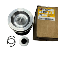 Kit de piston 443-9898, axe de piston, bague de piston 444-0993 pour moteur CAT C7.1, excavatrices 320DL, 336GC, 320D GC, 323DL, 333, 330, 330M