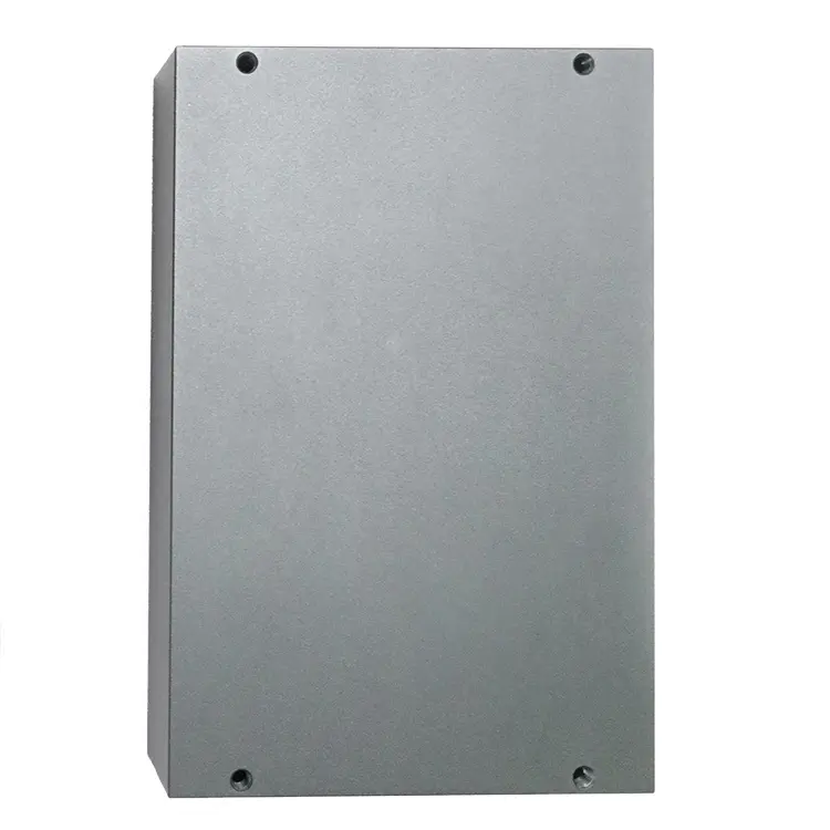 CNC-Bearbeitungs service CNC-Frä steile Aluminium box Alarm Metall box Kunden spezifisches Aluminium gehäuse