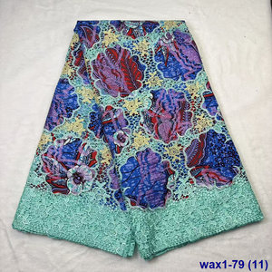 Tissu occultant et imperméable en coton peigné tissé, imprimé avec broderie de dentelle 3D à paillettes et motif cordon d'eau, pour auvents - Product Image 5