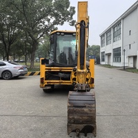 Haute Performance Utilisé JCB 3CX Chargeuses-pelleteuses Excavatrices Rentable 4x4 Retroexcavadora d'Occasion JCB 4CX Faibles Heures ECO