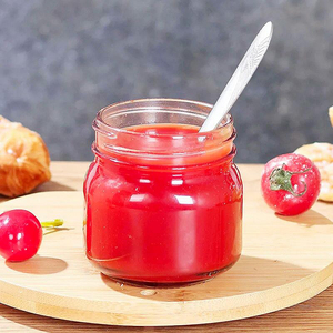 Wholesale High Quality Low Price Food Storage Jar Clear Glass Empty Jars with Lid
