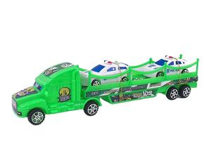 Jinming Nouveauté Tracteur Inertiel Transportant 2 Véhicules d'Ingénierie Dinosaures Jouets de Voiture à Propulsion par Frottement - Product Image 6