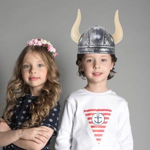 Garneck Creativity <span class=keywords><strong>Viking</strong></span>ヘルメットハットホーン大人用エコフレンドリーPPバイキングコスチュームヘルメットクラシックホーンデザインハロウィーン - Product Image 3