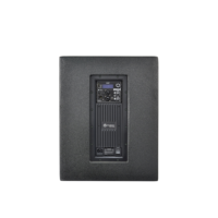 AAUDIO 618B RMS 1800W Peak 8 Ohm Caisson amplifié actif en bois 15 pouces avec garantie de 3 ans pour systèmes audio surround