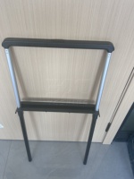 Poignée de chariot réglable tige de traction de valise avancée en aluminium large partie de poignée de chariot télescopique pour valise dure