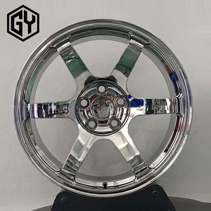 Jantes en alliage de style JDM à 6 branches, concaves profondes, de 17, 18 et <span class=keywords><strong>19</strong></span> pouces, pour Honda Civic, Nissan, Toyota - Product Image 3