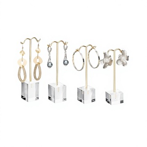 Expositor de joyería colgante de hierro con diseño antiguo, de calidad superior, tamaño personalizado, para pendientes. - Product Image 1