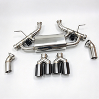 Échappement Catback Valvetronic pour BMW X3 M50 3.0T B58 Acier inoxydable SS304