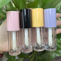Emballages de gloss à lèvres colorés de 6 ml, contenants cosmétiques, tubes de gloss à lèvres vides