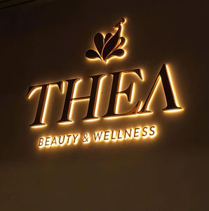 Alta efficienza luminosa e di tipo a risparmio energetico schermo personalizzato Led logo segno di luce O acrilico logo retroilluminato segno per le imprese - Product Image 1