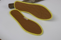 Semelles Confort Sportives 100% Naturelles Super Respirantes Anti-humidité Absorbantes Fraîches Design Unique Chaleur Cannelle Vente en Gros