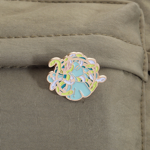 <span class=keywords><strong>Sirena</strong></span> griega esmalte Pin mítico <span class=keywords><strong>sirena</strong></span> mujer broche solapa insignia joyería regalo para Fans amigos suministro a granel - Product Image 3