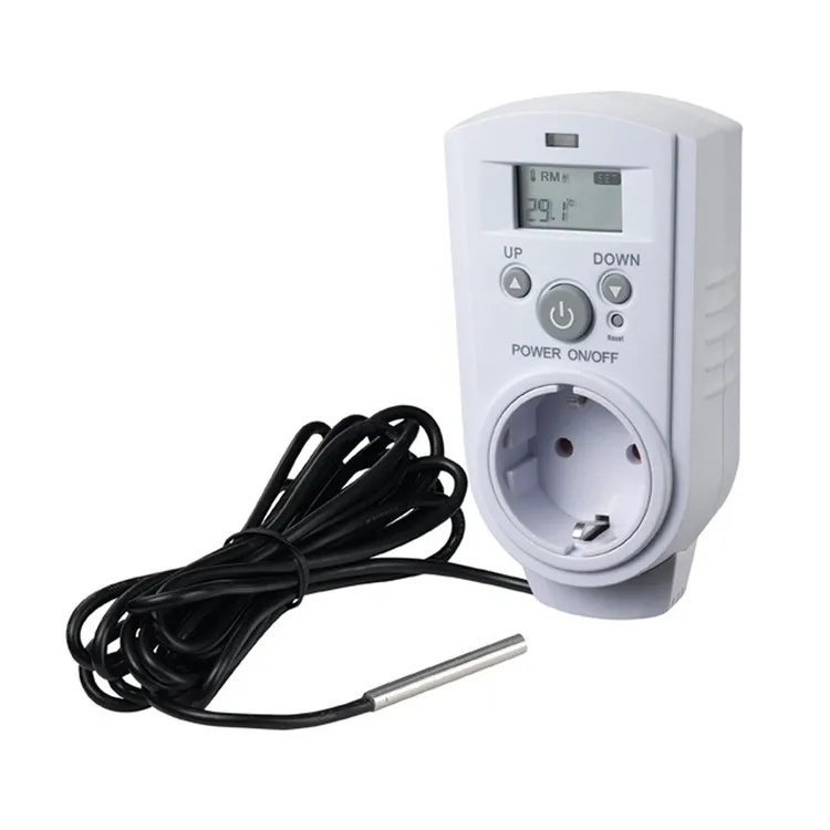 Contrôleur de température et humidité électronique numérique, pour pièce, Thermostat, température