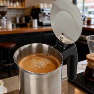 Cafetière Moka Express <span class=keywords><strong>Italienne</strong></span> en Acier Inoxydable pour 2, 4, 6 <span class=keywords><strong>ou</strong></span> 10 Tasses – <span class=keywords><strong>Percolateur</strong></span> à Café Expresso pour Plaque de Cuisson - Product Image 2