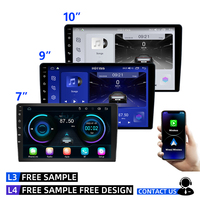 Autoradio 2 Din 9 pouces 10 pouces Lecteur multimédia MP5 sans fil Carplay Android Auto Navigation GPS Écran tactile IPS