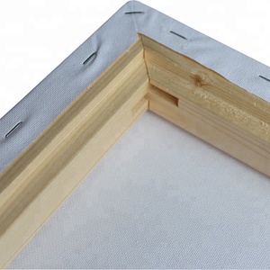 24*30cm 280g <span class=keywords><strong>de</strong></span> algodón arte lienzo en blanco <span class=keywords><strong>pinturas</strong></span> con profundo 25mm x ancho 38mm pino barras <span class=keywords><strong>de</strong></span> madera - Product Image 2