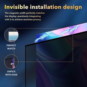 Màn hình không khung 23.6 inch Tỷ lệ khung hình 16:9 có thể tháo rời chống chói ánh sáng xanh bảo vệ hai mặt màn hình chăm sóc mắt đảo ngược - Product Image 6