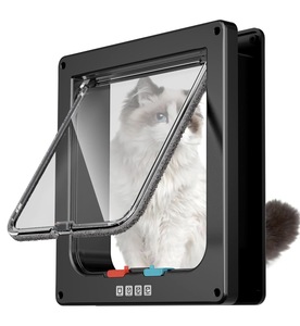 Accesorios para mascotas: Puerta para gatos, puerta para perros, con control de dirección de entrada y salida, puertas para mascotas, casetas - Product Image 3