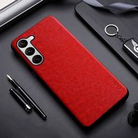 Coque classique en cuir PU 3in1 pour téléphone portable pour Samsung Galaxy S23 Ultra Plus 5G S23 + Soft TPU Hard PC