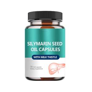 Ekspor Lintas Batas Minyak Biji Silythistin Oligopeptida Jagung Kapsul Softgel Pueraria 60 Butir Umur Simpan 24 Bulan untuk Dewasa OEM - Product Image 1