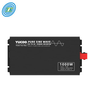 Bộ Biến Tần Nguồn Xe Hơi 12 24 48 60 72 Volt Đến 110 220 Volt 1000Watt Dc Sang Ac - Product Image 4