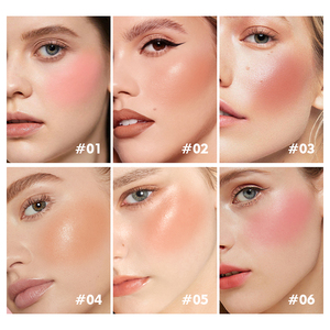 Marque privée Fard à joues de maquillage naturel hautement pigmenté Fard à joues mates en <span class=keywords><strong>mousse</strong></span> de velours imperméable et longue durée - Product Image 3