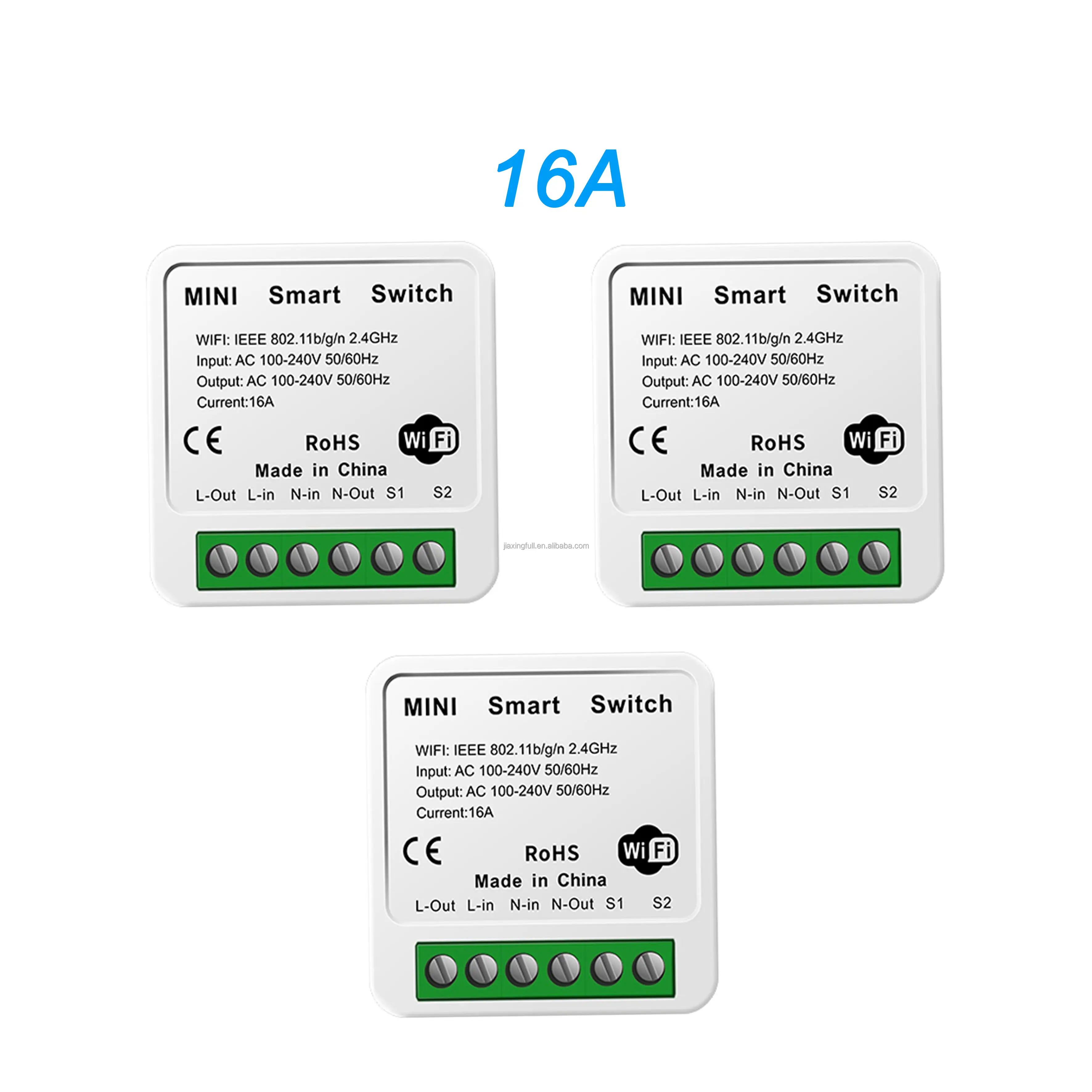 OEM Trung Quốc 16A 2Way Phổ Tuya SmartLife Zigbee 3.0 WiFi LED Light Module Modul Cho Chuyển Đổi Cơ Khí Ổ Cắm US EU AU