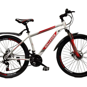 Vélos VTT à frein à disque 21 vitesses en acier à haute teneur en carbone, montés sur l'avant, pour hommes et femmes, 24-29 pouces, très demandés - Product Image 1